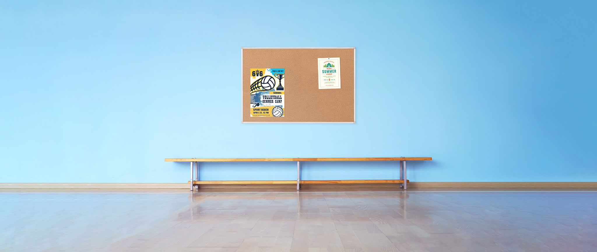 Earth Cork Notice Board