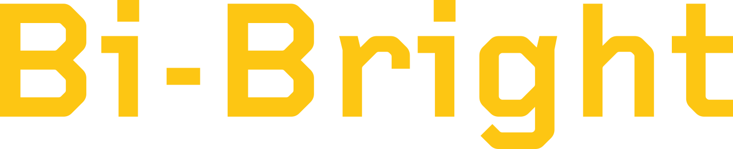 Bi-bright logo