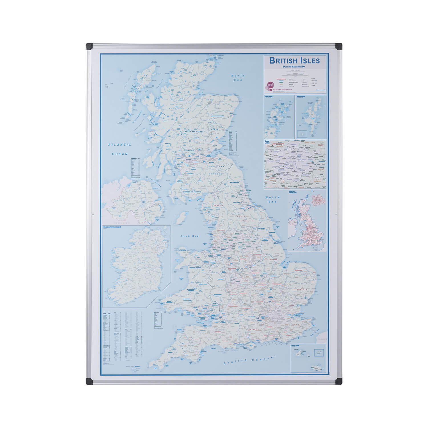 Magnetic Map Boards