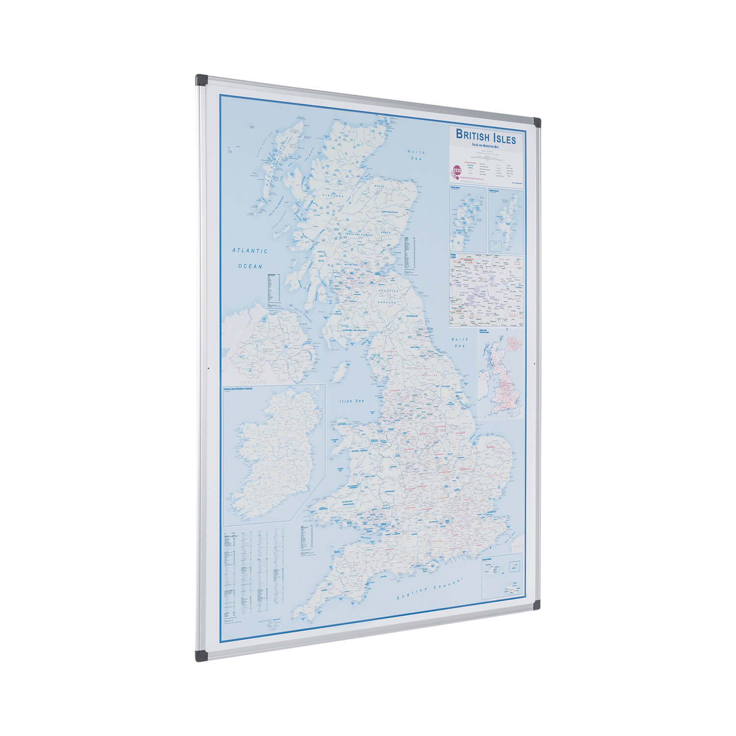 Magnetic Map Boards