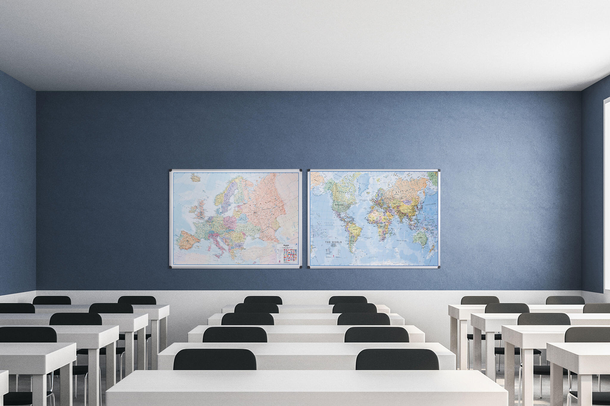 Magnetic Map Boards